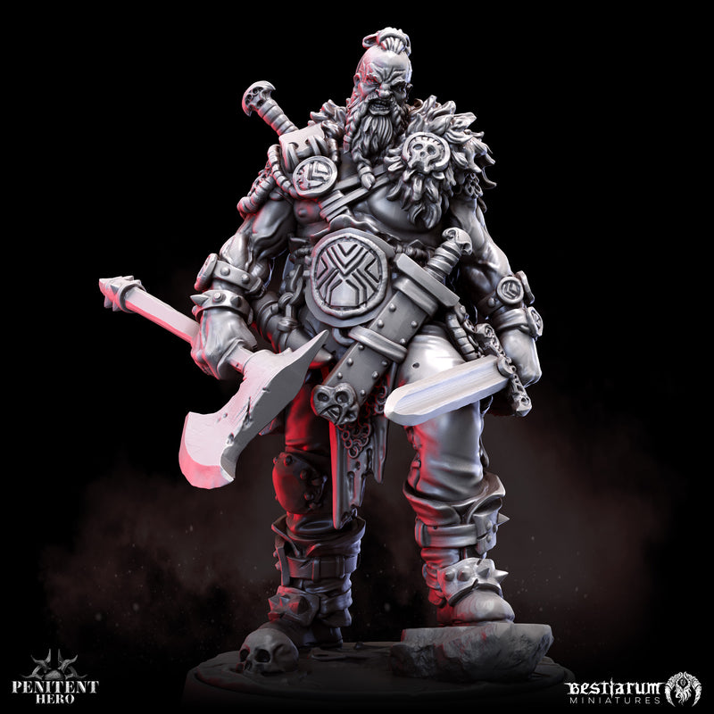 Grimdark Hero Pack | Bestiarum | Wargaming DnD Miniatures - Only-Games