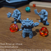 Ogre Crusher Resin Miniature - Two-handed Hammer Option 2 - "The Ogre Wars" - Only-Games