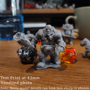 Ogre Crusher Resin Miniature - Spiked Club Option 3 - "The Ogre Wars" - Only-Games