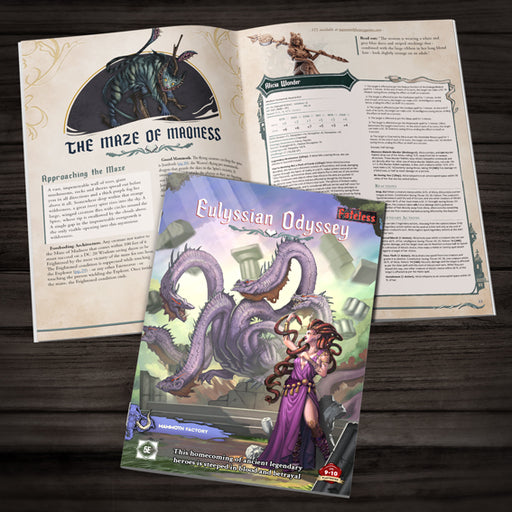 Eulyssian Odyssey Physical 5e Adventure Booklet - Only-Games