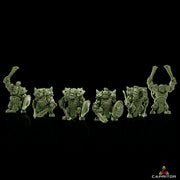 Orc Elite Warriors (X 6 Models) - 32mm Scale - Only-Games