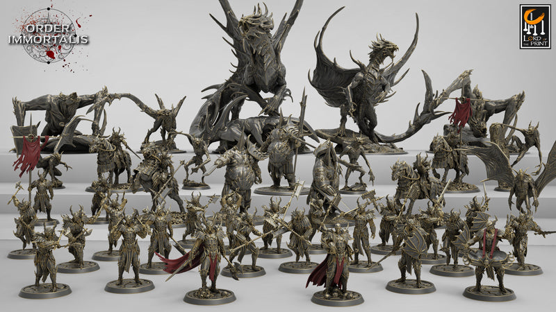 Tormentors - Order Immortalis - Rescale Miniatures - Wargaming D&D DnD - Only-Games