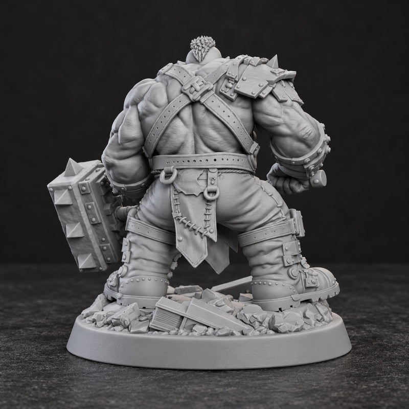 Kronk Ironchin – GrimSpoil Ogre Miniature