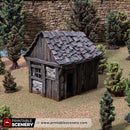 Osberts Shanty - Kingdoms of Throne and Ash - Printable Scenery - Terrain, Wargaming, D&D, DnD - Only-Games