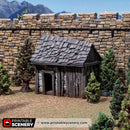 Osberts Shanty - Kingdoms of Throne and Ash - Printable Scenery - Terrain, Wargaming, D&D, DnD - Only-Games