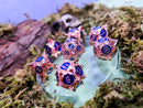 Thorns of the Blue Rose | Metal Caltrop Dice Set
