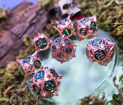 Vipers Sting | Metal Caltrop Dice Set - Only-Games