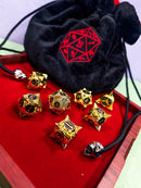 Divine Judgement | Caltrops Metal Dice Set