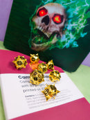 Divine Judgement | Caltrops Metal Dice Set