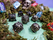 The Titan's Tribute | Metal Caltrop Dice Set - Only-Games
