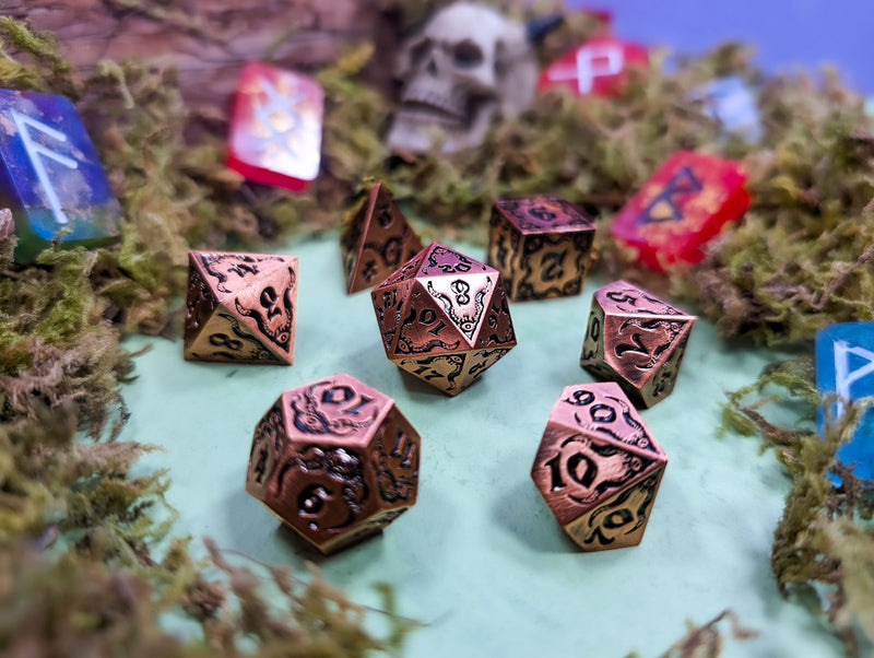 Relics of The Deep | Metal Eldritch dice set - Only-Games