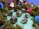 The Abyssal Sovereign | Eldritch Gold Metal Dice Set