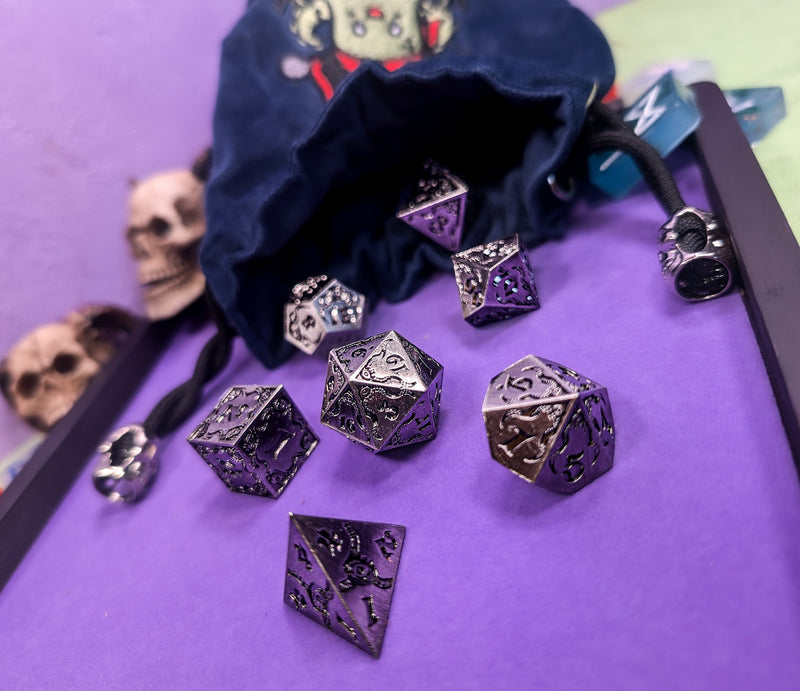 Forsaken Pact | Metal Eldritch Dice Set - Only-Games