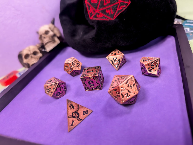 Relics of The Deep | Metal Eldritch dice set - Only-Games