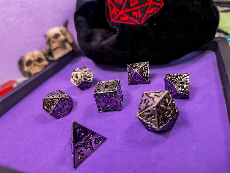 Forsaken Pact | Metal Eldritch Dice Set - Only-Games