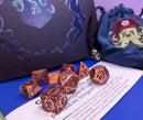 Relics of The Deep | Metal Eldritch dice set