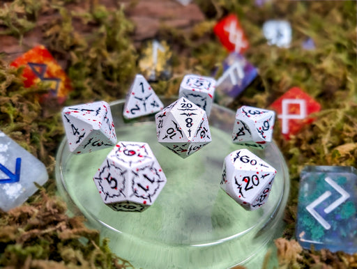 Scarlet Revenant | Metal Arcana Dice Set - Only-Games