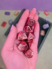 Arcane Forge | Copper Metal Arcana Dice Set - Only-Games