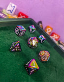 Wild Faelight | Metal Arcana Dice Set