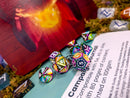 Wild Faelight | Metal Arcana Dice Set