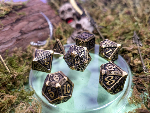 Olympian Legacy | Metal Mythos Dice Set - Only-Games