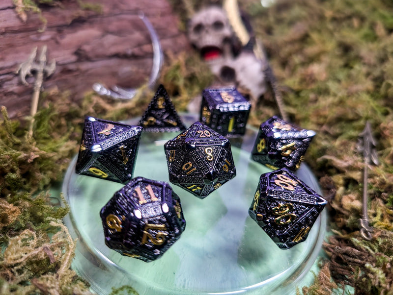 Hades Edict | Metal Mythos Dice Set - Only-Games