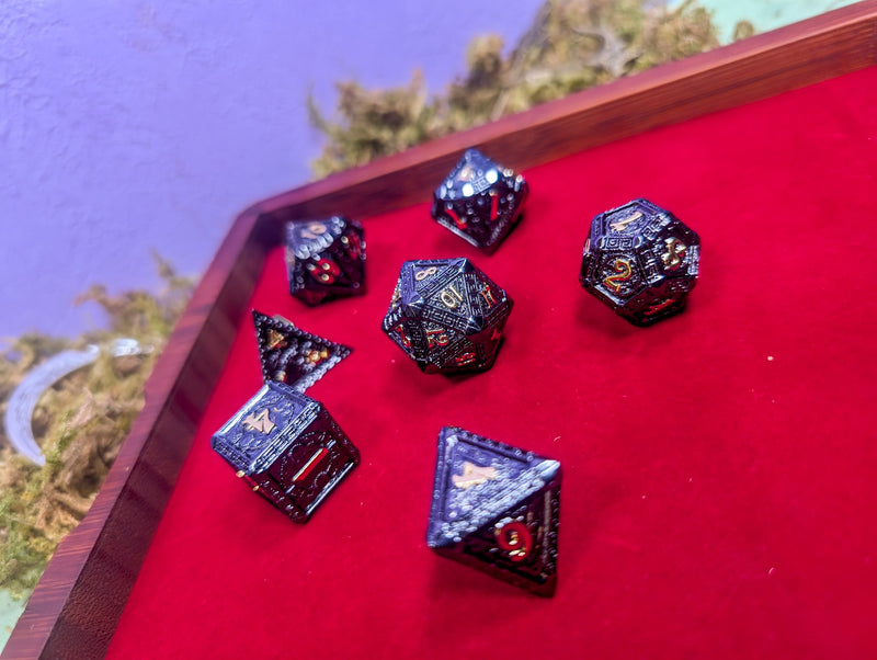 Hades Edict | Metal Mythos Dice Set - Only-Games