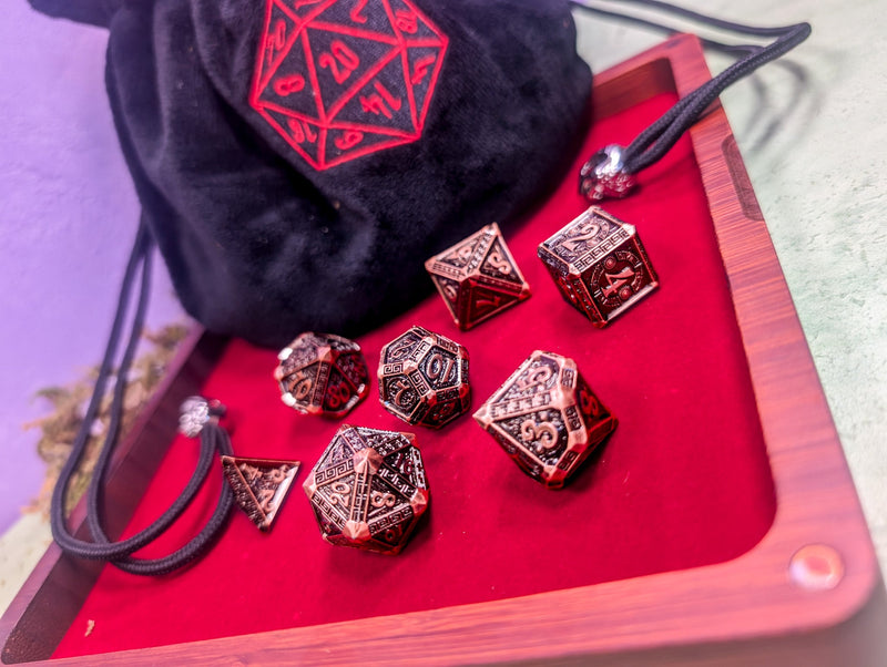 Roman Empire | Metal Mythos Dice Set