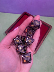 Hades Edict | Metal Mythos Dice Set - Only-Games