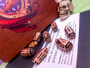 Deadeye's Dice | Metal Bullet Hell Dice Set