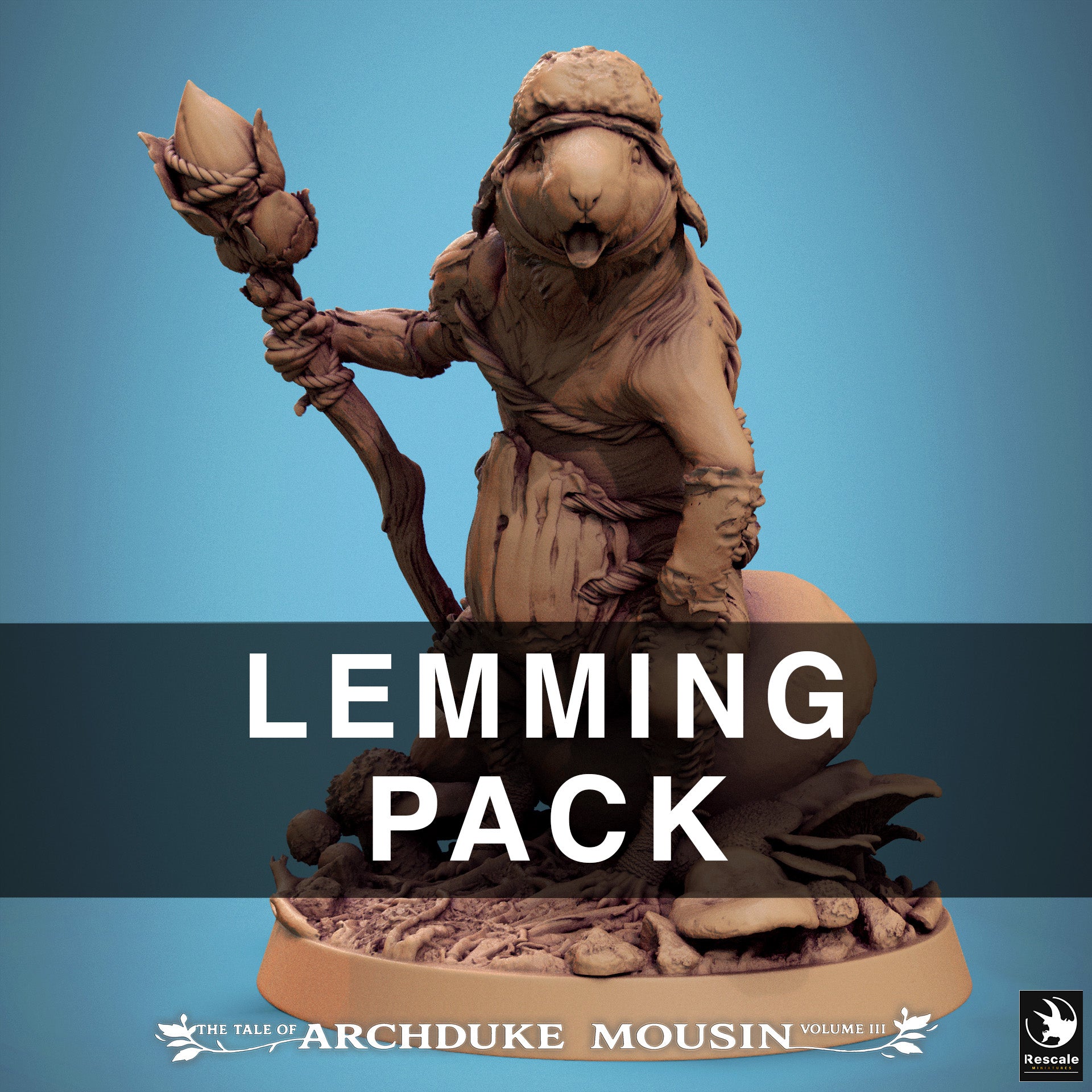 Lemming Pack - Lord of the Print - Miniatures by Only-Games.co