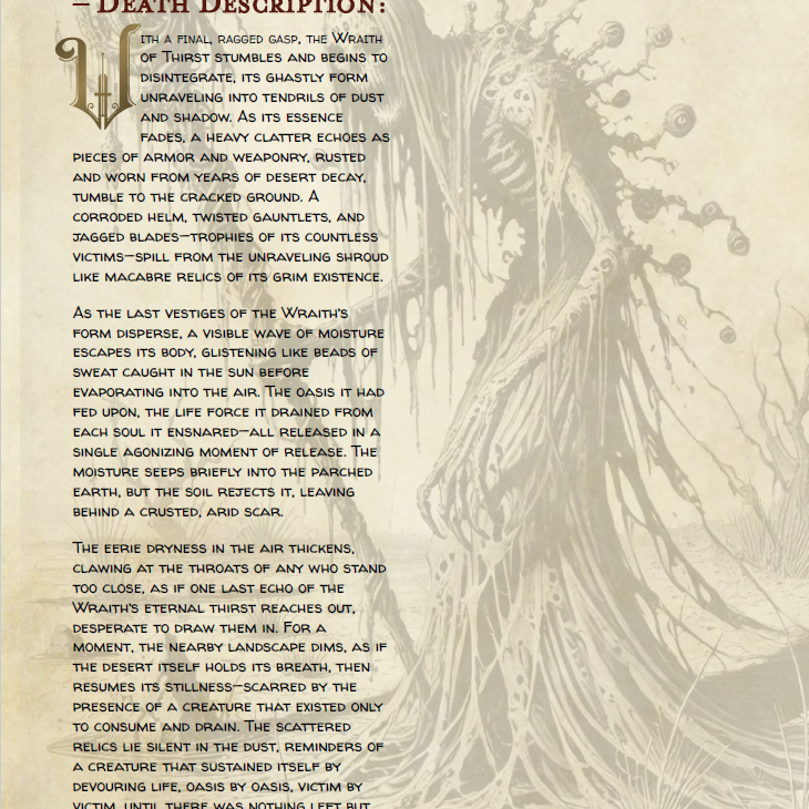 Salvation in the Sands | A Post-Apocalyptic Level 20 D&D Adventure
