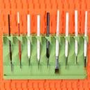 WallWorkshop Vertical Paintbrush Holders - Only-Games
