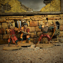Trio of Flamboyant Archers