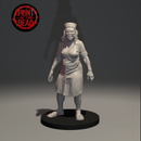 Print of the Dead - Drop 001 - St Mercy Hospital - The Outbreak - Full Set of 6 Printed in Grey Resin (no bases) - Only-Games