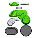 Sci-Fi Chibi Tank FDM Multipart Tabletop Miniature No Paint