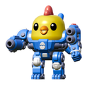 15mm Cute Mech Tabletop Miniatures Set of 4 with Bases - Only-Games