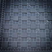 25mm Square Plain Plastic Bases - Only-Games
