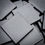 40mm Square Plain Plastic Bases - Only-Games