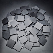 40mm Square Plain Plastic Bases - Only-Games