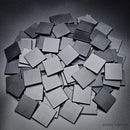 40mm Square Plain Plastic Bases - Only-Games