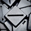 20mm Square Slotted Plastic Bases - Only-Games