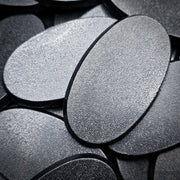 60x35mm Oval Plain Plastic Bases - Only-Games