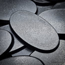 60x35mm Oval Plain Plastic Bases - Only-Games