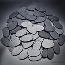 60x35mm Oval Plain Plastic Bases - Only-Games