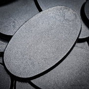 75x42mm Oval Plain Plastic Bases - Only-Games