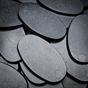 75x42mm Oval Plain Plastic Bases - Only-Games