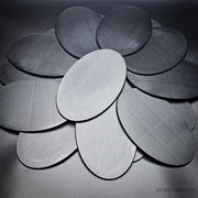 170x105mm Oval Plain Plastic Base - Only-Games