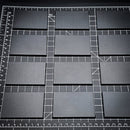 50x75mm | 75x50mm Rectangular Plain Plastic Bases | Versatile Miniature Stands - Only-Games