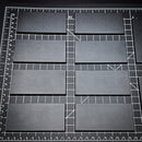 100x50mm | 50x100mm Rectangular Plain Plastic Bases | Versatile Miniature Stands - Only-Games